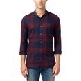 thumbnail image 1 of Tommy Hilfiger - Camisa a cuadros para hombre, color azul, XXL Tommy Hilfiger  Botones al frente, 1 of 1