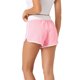 thumbnail image 3 of Pantalones cortos de sudadera para mujer INSPIRE CHIC, casuales, de verano, para lounge, atléticos, elásticos, de algodón, para correr, color rosa, 3 of 6