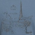 thumbnail image 3 of CafePress - Cafe Paris T Shirt - Mens Comfort Colors Shirt, 3 of 5