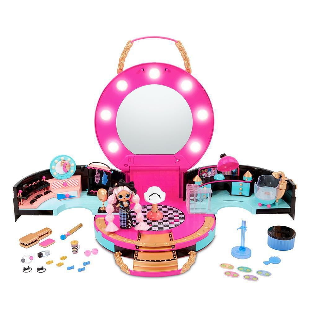 L.O.L. Surprise! Hair Salon Playset with 50 Surprises and Exclusive Mini Fashion Doll