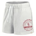 thumbnail image 2 of Women's Fanatics Oatmeal USC Trojans Win Badge Shorts, 2 of 3
