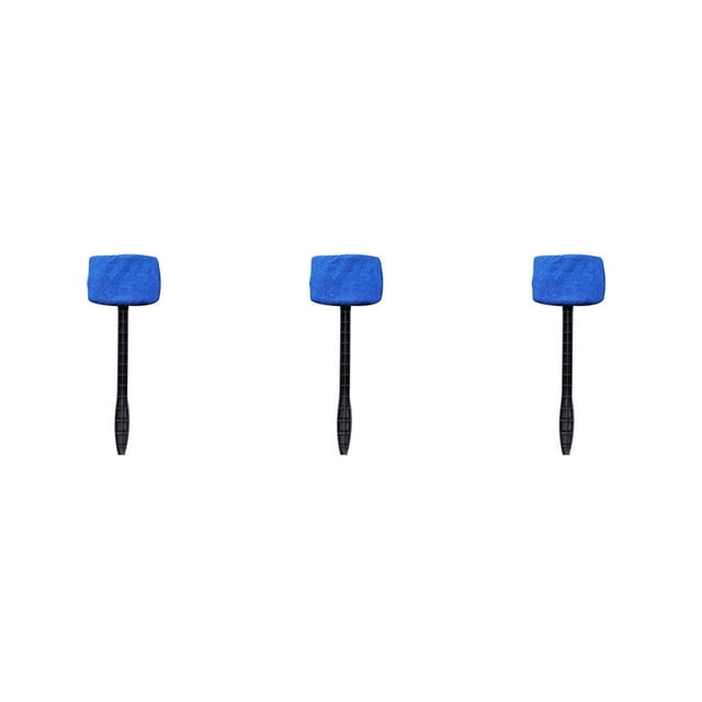 Thinsony Microfiber Car Windshield Cleaner Automotive Window Glass Cleaning Brush Tools navy blue 3Set