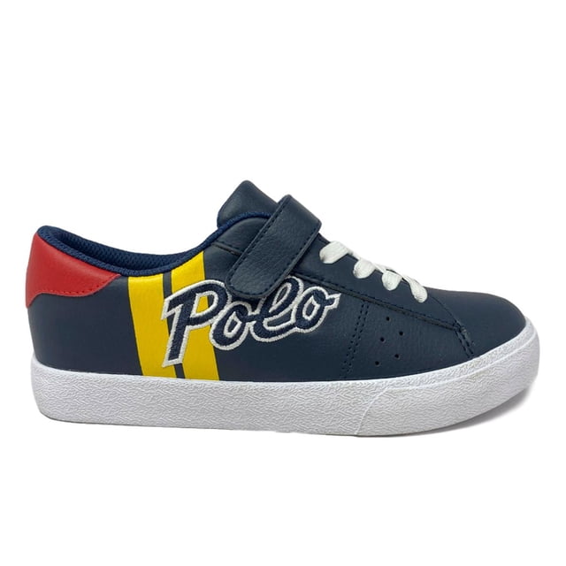 Tenis Polo Ralph Lauren Niño Color Azul Marino Con Rojo Talla 18 Polo Ralph Lauren RF102252S0C