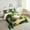 Green Papayawhip, variant on Erosebridal Cartoon Frog Bedding Sets King with Comforter, 3D Printed Wildlife Animal Duvet Insert, Botanical Palm Tree Home Decor, Reversible 3pcs