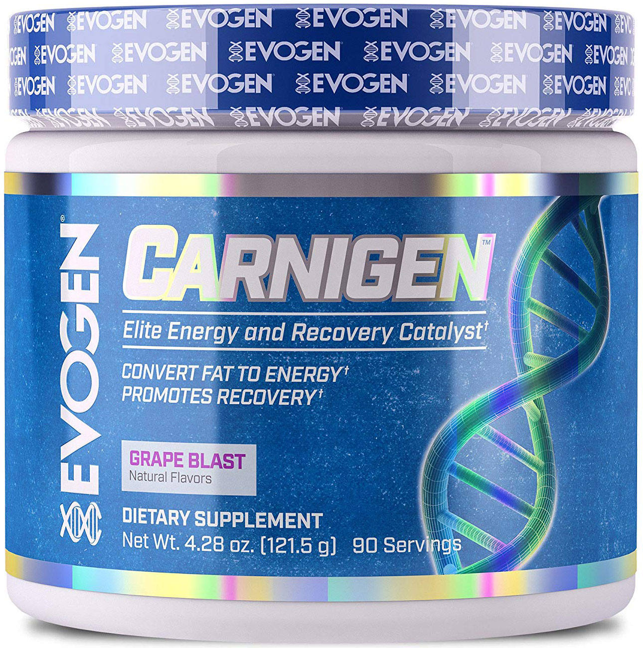 Evogen Carnigen Carnitine Blend Grape Blast - 90 Servings