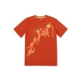 thumbnail image 2 of Athletic Works Boys Active Solid & Graphic Short Sleeve T-shirt, 3-Pack, Sizes 4-18 & Husky, 2 of 15