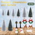 thumbnail image 2 of Accesorios Christmas Village Waipfaru, 30 unidades, con muñeco de nieve, 2 of 7
