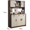 thumbnail image 2 of Zocalo Armario de Cocina 5 Niveles con Puertas y Cajones | Gran Capacidad, Multiusos,  Blanco, 2 of 8