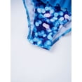 thumbnail image 7 of Alvivi 2PCS Kids Girls Swimsuit Set Long Sleeves Rash Guard Shirt Top Ruffles Bottom Bathing Suit Colorful Blue 10, 7 of 7