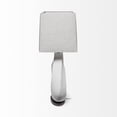 thumbnail image 3 of Mercana Celtica (26.8"H) White Resin Ring-Shaped Base Table Lamp, 3 of 6