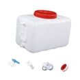 thumbnail image 2 of Juego de contenedores de agua Tanque dispensador de agua Dispensador de bebidas Camping multifuncional 25 litros, 2 of 8