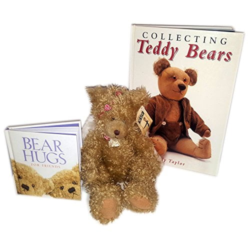 Teddy Bear Collector Plush & Books Gift Bundle [3 Piece]