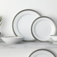 thumbnail image 4 of Noritake Crestwood Platinum 50-Piece Dinnerware Set, Service for 8 plus Serving Pieces, 4 of 7