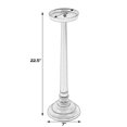 thumbnail image 4 of Butler Specialty Company Tilly 7 in. W Round Metal Pedestal End Table - Gold, 4 of 4
