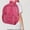 Pink, variant on TOPRenddon Clear Mesh Backpack for Beach & Stadium – Extra Large Transparent Nylon Bag with Security Checkpoint Approval