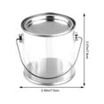 thumbnail image 2 of unbranded 12Ud Botes Plásticos Transparentes Con Para Dulces Y Snacks Moderno Para Cocina, 2 of 8