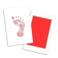 thumbnail image 4 of 2017 Oaker Newborn Baby Handprint or Footprint Inkless-Touch Ink Pad(Black & Blue & Red) New, 4 of 5