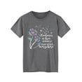 thumbnail image 5 of XCHQRTI Women Dragonfly Tshirt Plus Size Short Sleeves Graphic Casual Loose Tee Tops, 5 of 10