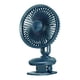 thumbnail image 1 of Ventilador con Clip, ventilador de escritorio USB de 4 velocidades, pequeño ventilador de refrigeración para el hogar, Mini ventilador portátil para Azul, 1 of 8