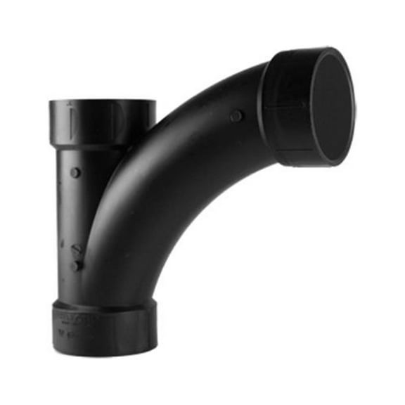 Charlotte Pipe ABS 00501  0600HA ABS/DWV Long Turn Tee Wye, 1-1/2 In. - Quantity 50