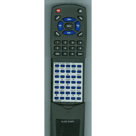Replacement Remote for LG RTAKB72915239, AKB72915239, 32LK330 RATIO, 32LK330RATIO, 42PW340, 42PW340 RATIO, 42PW340RATIO, 26LV2520, 26LV2520 RATIO, 26