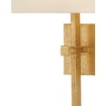 thumbnail image 4 of Antique Gold Leaf Ashdown Gold Wall Sconce, 4 of 4