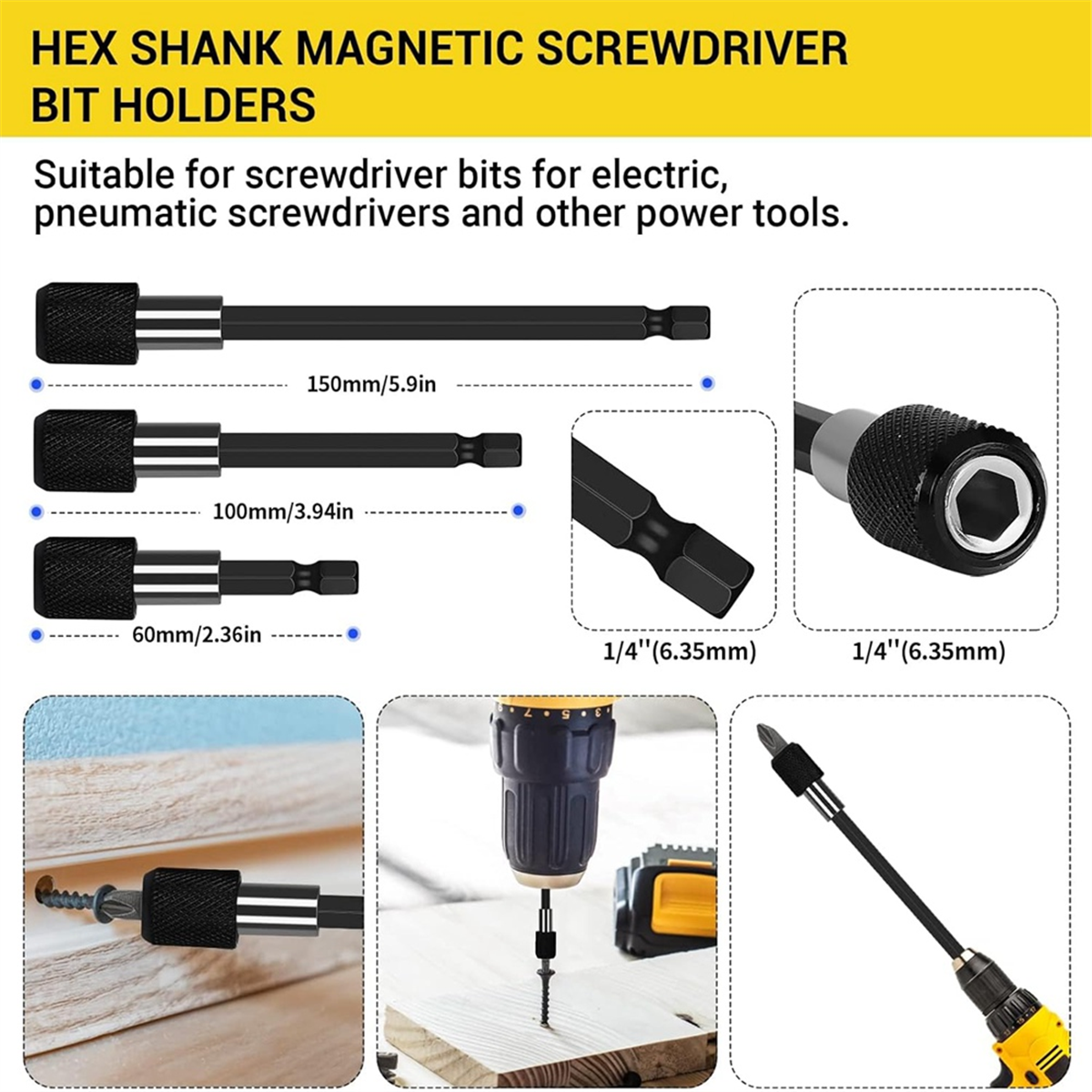 31 Pcs Drill Bit Extension Set, 105° Right Angle Attachment