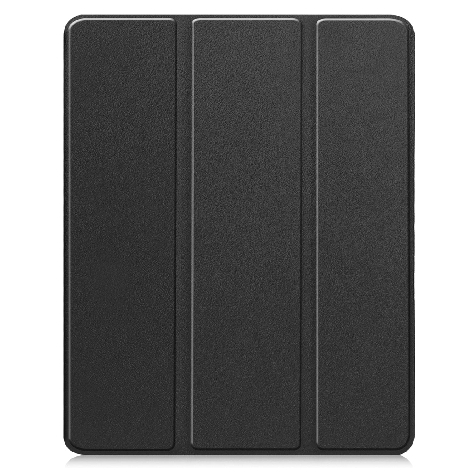 SaniMore for Apple iPad Air 13 (2024) Case, Auto Sleep/Wake, PU Leather Case with Tri-Fold Kickstand & Pencil Holder Shockproof Protective Cover for Women Men, Black