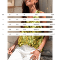 thumbnail image 3 of WCJM Crewneck Sweater Coffee Women Blending Shirts Sequin Sequin Tank Tops for Women Sleeveless Sparkly Glitter Crop Tops Summer Beach Clubwear, 3 of 7