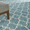 thumbnail image 6 of Nourison Amore Trellis Aqua 7'10" x 10'10" Area Rug, (8x11), 6 of 9