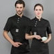 thumbnail image 3 of Ropa de chef Ropa de otoño e invierno de manga larga Ropa de trabajo de catering para hoteles para hombres y mujeres Ropa de trabajo de pastelero Ropa de trabajo de cocina trasera Uniforme, 3 of 6