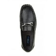 thumbnail image 3 of Josmo Boys Casual Slip-On Loafers with Metal Accent - Black Snake, 5, 3 of 8