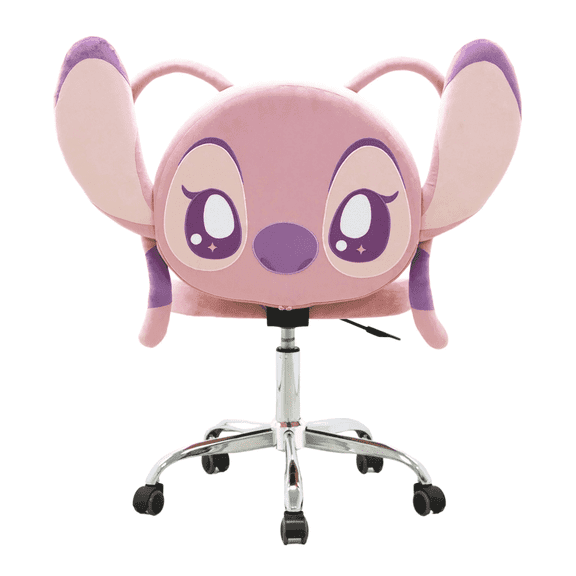 Impressions Vanity Angel 360 Degree Swivel Vanity Chair with Wheels and Adjustable Seat Height