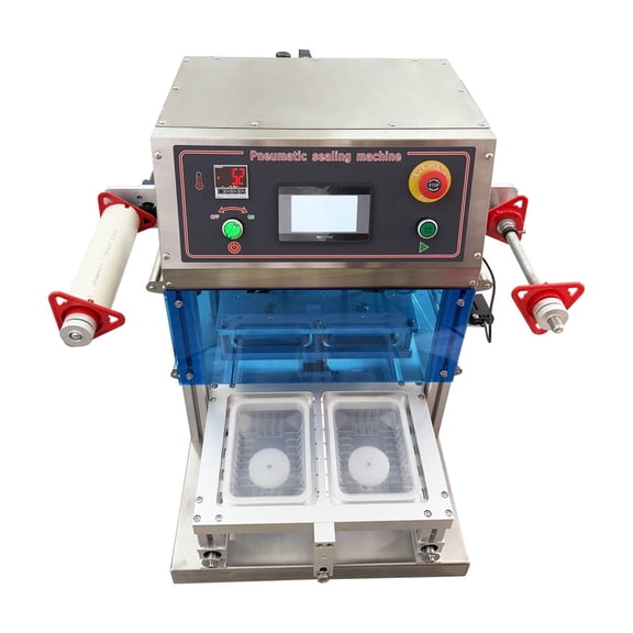 Automatic Lunch Box Sealing Machine Tray Packer for Hotel Catering Restaurant