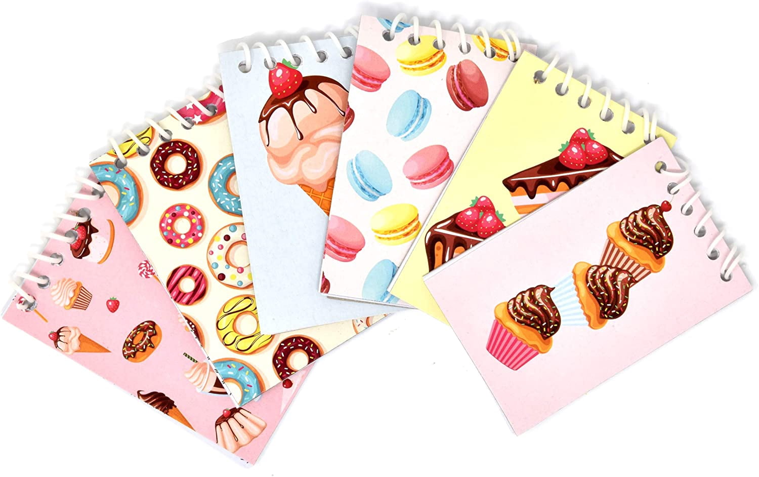 Gift Boutique 48 Count Donuts Ice Cream Cupcake Cookie Mini Notepads