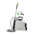 thumbnail image 1 of Sprayer de mochila eléctrica de césped el rociador automático de jardinería versátil con correa para el hombro con 3 boquillas para el hogar al aire, 1 of 8