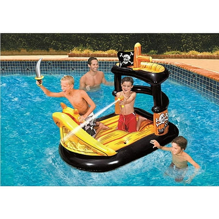 UPC 026753590735 - Banzai Ahoy Matey Pirate Ship Pool Raft Float ...