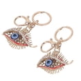 thumbnail image 4 of Eye Rhinestone Keychain, Zinc Alloy Durable Keychain Pendant Unique Design  For Bag, 4 of 8