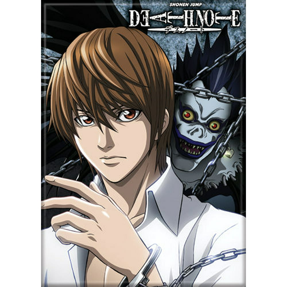 Death Note Light & Ryuk Shinigami Anime Magnet 72135DN - Walmart.com ...