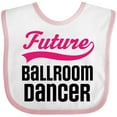 thumbnail image 3 of Inktastic Future Ballroom Dancer Girls Girls Baby Bib, 3 of 4