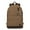 D - Coffee, variant on Gustave Canvas Laptop Backpack Vintage Computer Bag Large Travel Backpack Shoulder Bag for Men Women with USB Charger Port - Khaki