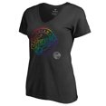 thumbnail image 2 of Women's Black Indiana Fever Team Pride V-Neck T-Shirt, 2 of 3