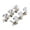 Plating, variant on Guitar Tuning Machines 3L Closed Guitar Tuning Pegs Machine Heads Tuners String Tuning Peg Tuning Key Pegs for Guitar