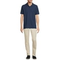 thumbnail image 5 of Wonder Nation Young Mens School Uniform Short Sleeve Pique Polo Shirt, Sizes S-XL, 5 of 5