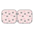 thumbnail image 7 of Balery 2 Piece Cute Cartoon Panda Car Windshield Sun Shade|Foldable Front Windshield Shade for Car Front Window for Most Sedans SUV Truck-Medium, 7 of 7