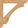 thumbnail image 3 of Ekena Millwork 3 1/2"W x 32"D x 32"H Imperial Slat Smooth Bracket, Western Red Cedar, 3 of 4