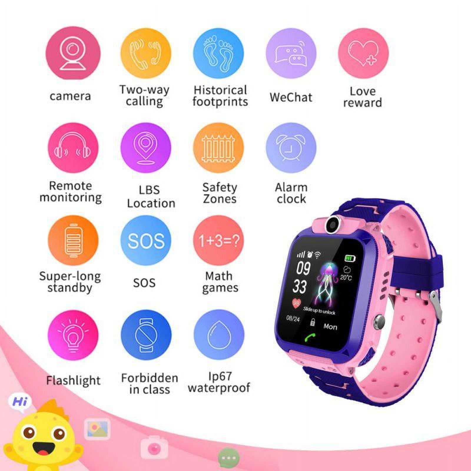 Children's watch cheap with multiple alarms