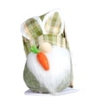 thumbnail image 2 of Easter Decoration Dolls Desktop Decorations Easter Decoration Props Bunny Doll Elderly White Beard Holding Carrot Cute Doll Decoration Ornament, 2 of 5