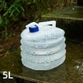 thumbnail image 5 of Wovilon Kitchen Faucets Outdoor Collapsible Water Bag Camping Foldable Water Container Storage Carrier Kitchen Gadgets, 5 of 6