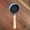 Black, variant on Mini nonstick frying pan with long handle - a compact black skillet perfect for outdoor cooking, heating oil, and making sauces. Lightweight and durable, it's ideal for Christmas and Thanksgiving.